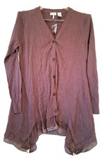 NUOVO maglione cardigan misto