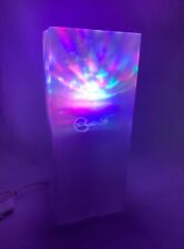 Lampada in vetro luci colorate led da tavolo 29x11x11 cm a corrente arredo