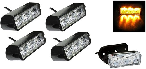 Luci emergenza amber a - 4x, di