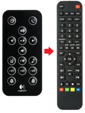 Ersatz Fernbedienung Logitech