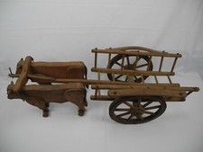 jouet ancien Dejou attelage