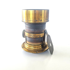 Fallowfield Petzval f3.3 150mm portrait lens large format 4x5 Ross Dallmeyer