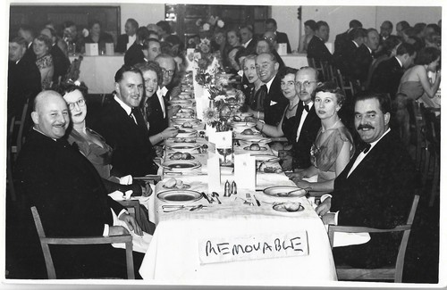 Vintage photo men ladies suits - men,