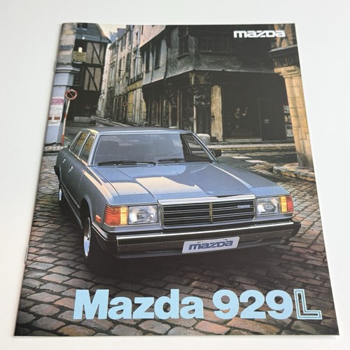 Mazda 929 16p brochure - 929,