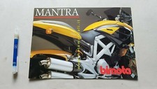 Bimota Mantra Ducati 900 1995 depliant moto originale brochure French English