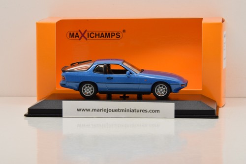 Porsche 924 1976 blue - porsche,