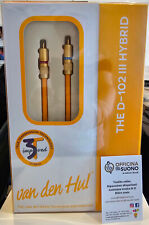 VAN DEN HUL D-102 III HYBRID CAVO RCA DI SEGNALE 0,8 MT  NUOVO GARANZIA ITALIA 