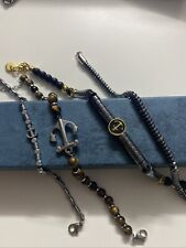 stock 4 bracciali  ACCIAIO ciondolo braccialetto unisex