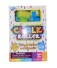 Chalk Roller With Stencils NEW