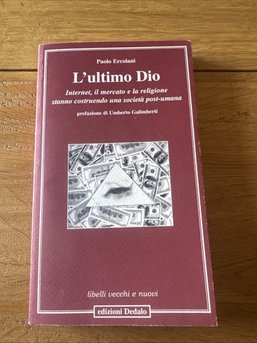 Ercolani l ultimo dio - p., ercolani,