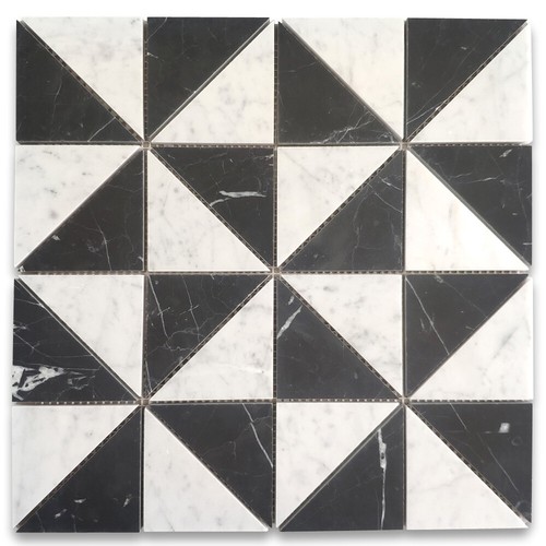 Piastrella mosaico triangolo