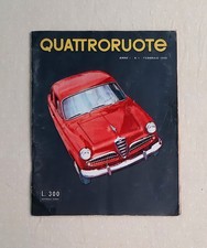 Rivista QUATTRORUOTE n. 1 -