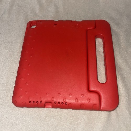 Red silicone shockproof tablet - red,
