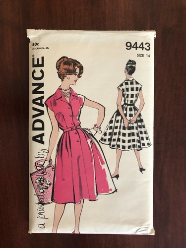 9443 abito donna vintage - abito,