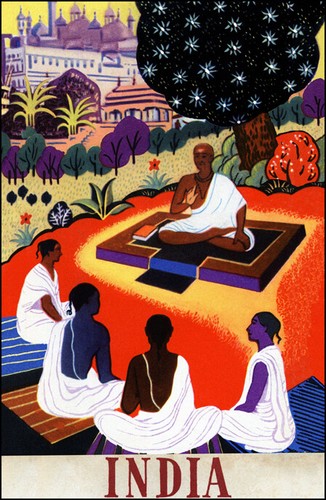 Poster india yoga - india,,