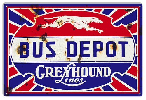 Vintage style metal sign - style,