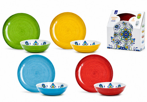 Set servizio piatti tavola - set, 8