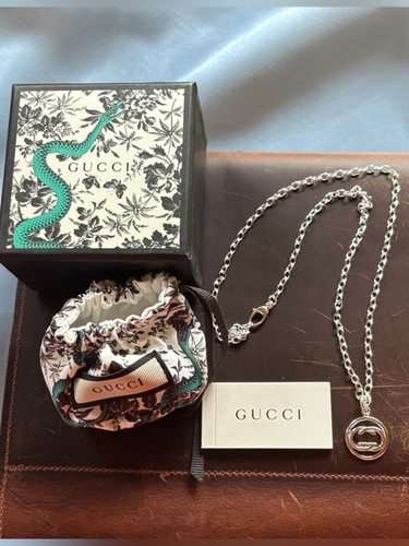 Collana gucci argento sterling - gucci,