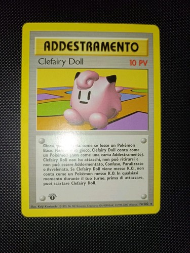 Clefairy doll 102 - 70/102, prima