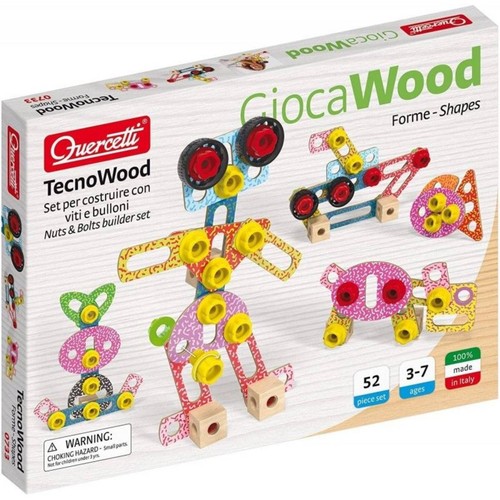 Gioco costruzioni tecno wood - costruzioni,