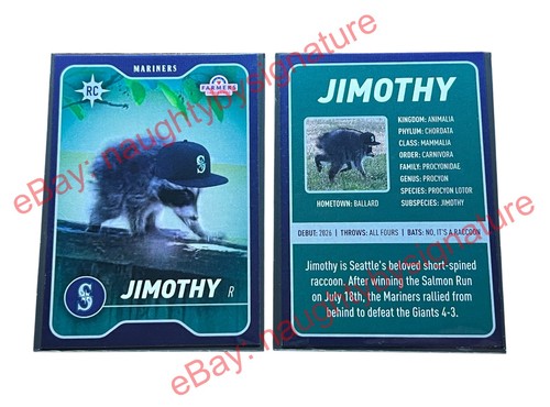 Jimothy rookie card seattle - jimothy,