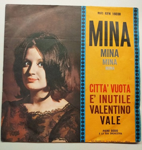 Disco vinile giri mina - vinile,