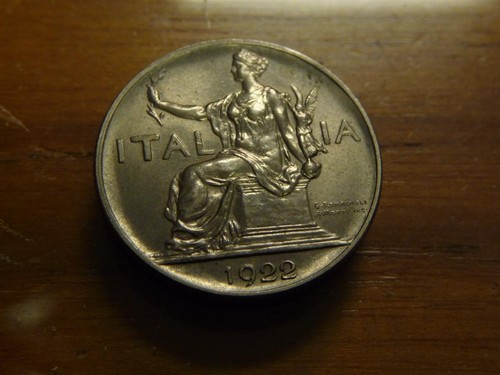 Italy 1922r lire nice - 1922r,