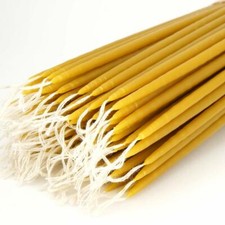 Candele da chiesa coniche in