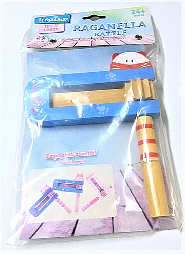 Raganella musicale rattle - rattle, 100%