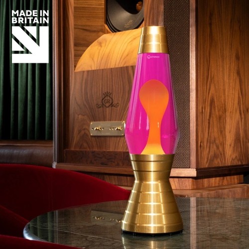 Lampada lava vinile - , oro