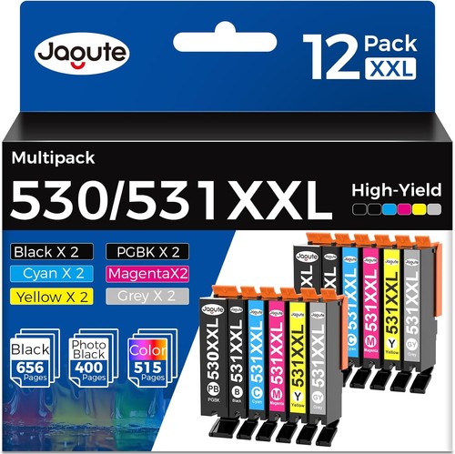 Jaguete kit 12x pgi 530 - jaguete, pgi-530