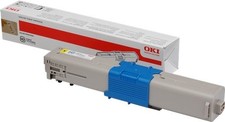 ORIGINAL OKI toner giallo 44973533 C301/321 ~1500 Seiten