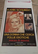 Poker Di Donne - Karin Schubert/Marina Lotar - Cult XXX Locandina Tipo B