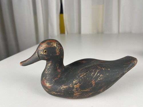 Statua legno anatra cm - legno, 20
