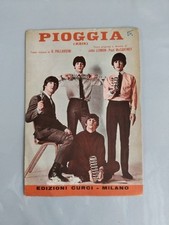 THE BEATLES Rain PIOGGIA Spartito Sheet MUSIC