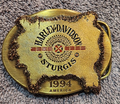 Fibbia cintura harley davidson - harley,