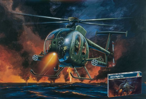 Italeri 6 night - italeri, ah-6