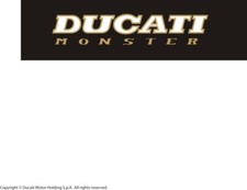 ADESIVI DUCATI MONSTER OLD