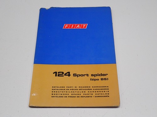 Fiat 124 sport spider tipo - ,