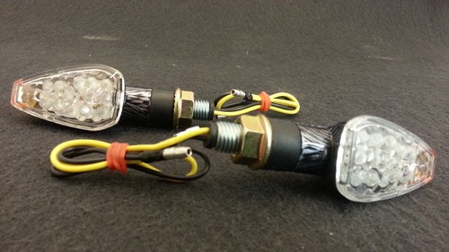 Coppia frecce led goccia - led,