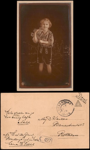 Cartolina bambini ragazze