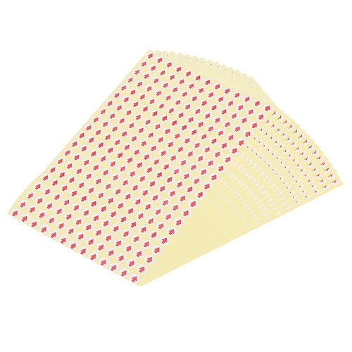 1foglio 3900pz adesivi frecce - 1foglio/3900pz,