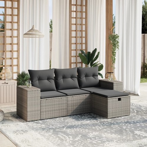Vidaxl set divani giardino - set,