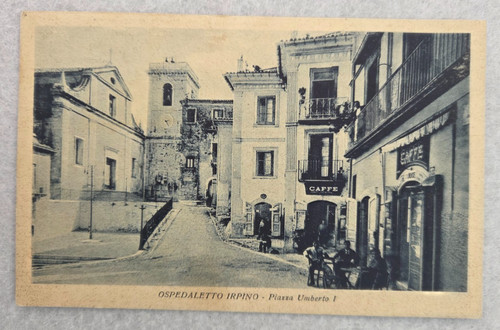 Cartolina avellino ospedaletto - avellino,