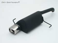 Ulter Scarico Sportivo Alfa Romeo 147 09/2000- 80x65mm Rettangolare Arrotolato