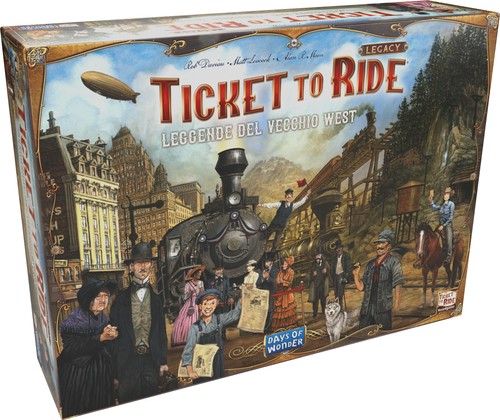 Asmodee ticket ride - ticket,