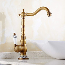 Rubinetto Cucina Ottone Antico