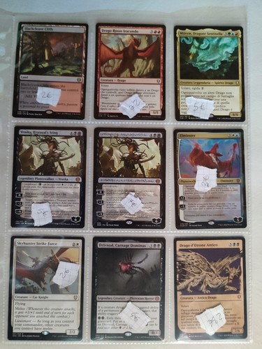 Lotto carte rare magic the - rare,