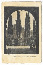 VERONA (482) - VERONA Giardino Giusti. Acquaforte di E. Fagiuoli - Fp/Vg 1935