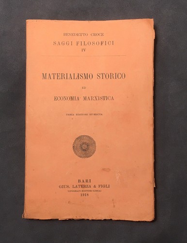 Benedetto croce materialismo - croce,